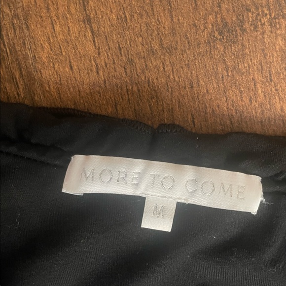 NWT | REVOLVE | MORE TO COME | Camila One Shoulder Dress in Black | Size M - Picture 7 of 10